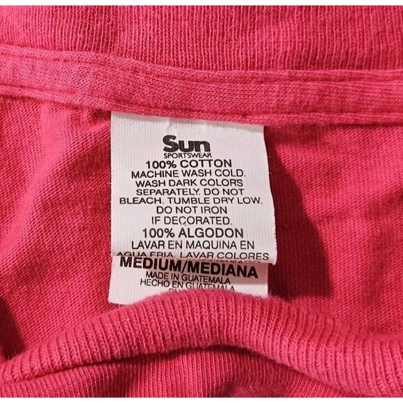 1994 Vintage Betty Boop  King Features Pink Womens Shirt Single Stitch Medium - Picture 6 of 6